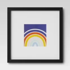 Set Of 9 Gallery Frame Set 10" X 10" Matted To 5" X 5" Black - Room Essentials™ -RSH Decor Store GUEST 06635b16 af13 4f89 a28a 705565749ad0