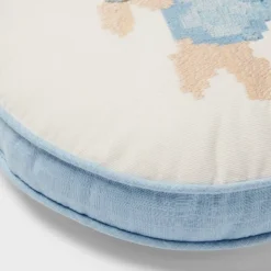 Flower Round Decorative Throw Pillow Light Blue - Room Essentials™ -RSH Decor Store GUEST 15693f03 8d83 446c a72f b4e663115820