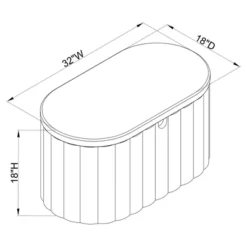 32" Folding Storage Bench - Room Essentials™ -RSH Decor Store GUEST 16e9750f da16 40a2 a10d d8ebde2cbdb6