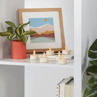 24ct Twist-Flame LED Tealight Candles (Cream) - Room Essentials™ 3 24ct Twist-Flame LED Tealight Candles (Cream) - Room Essentials™
