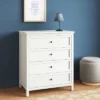 Traditional 4 Drawer Dresser Classic White - Room Essentials™ -RSH Decor Store GUEST 213b17bc 792a 4bd7 b564 a1580f3629ab