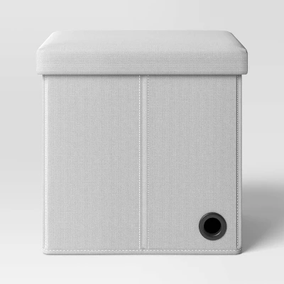 Collapsible Dorm Single Storage Ottoman - Room Essentials™ 7 Collapsible Dorm Single Storage Ottoman - Room Essentials™ - Image 5