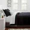 Sherpa Washed Microfiber Reversible Comforter - Room Essentials™