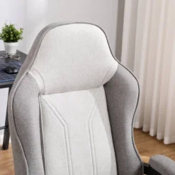 Swivel Dorm Gaming Chair Gray - Room Essentials™: Upholstered Computer Desk Chair, Adjustable, Fixed Arms -RSH Decor Store GUEST 34708a7a 03d1 4a70 bba3 c5db3a591735