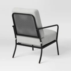 2pc Metal Mesh Outdoor Patio Chairs With Double Cushions, Club Chairs Black - Room Essentials™ -RSH Decor Store GUEST 371ea4bc 4699 4502 b3ba 0d69ff6385a3