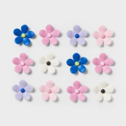 12pc Flower Fridge Magnet Set - Room Essentials™ -RSH Decor Store GUEST 468c016c 8f9a 4b38 ac9f 6d0c6b2d1e88