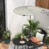 4' Round Outdoor Patio Market Umbrella - Room Essentials™