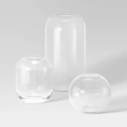 3pc Vase Set Glass Vase Set - Room Essentials™ -RSH Decor Store GUEST 56001250 93bf 4e40 868f ecb1258cab38
