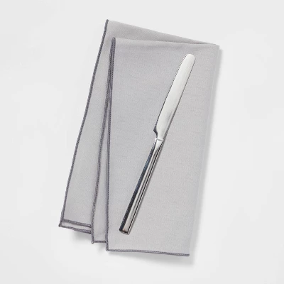 Squared Straight Knife - Room Essentials™: 18/0 Stainless Steel Dinner Knife, Dishwasher-Safe, Silver, 9.15" Length 3 Squared Straight Knife - Room Essentials™: 18/0 Stainless Steel Dinner Knife, Dishwasher-Safe, Silver, 9.15" Length