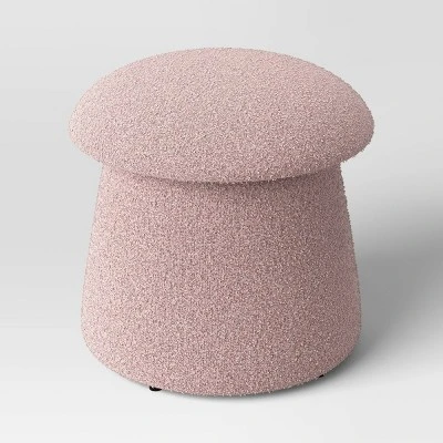 Mushroom Upholstered Storage Ottoman - Room Essentials™ 9 Mushroom Upholstered Storage Ottoman - Room Essentials™ - Image 7