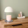 Candle Lamp Warmer White Dome - Room Essentials™