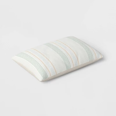 Textured Yarn Dyed Cotton Lumbar Throw Pillow - Room Essentials™ 4 Textured Yarn Dyed Cotton Lumbar Throw Pillow - Room Essentials™ - Image 2