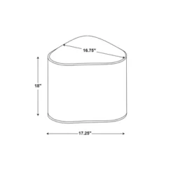 Triangular Shaped Upholstered Corduroy Ottoman - Room Essentials™ -RSH Decor Store GUEST 61d351c8 b931 47d6 a5d7 d4cef69cef19