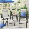 5pc Adjustable Back Patio Chat Set - Gray - Room Essentials™ -RSH Decor Store GUEST 64b83f49 77db 42fb 922a 62f7e429047a