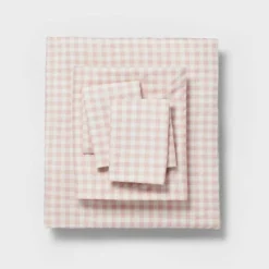 Dash Stripe Printed Microfiber Reversible Comforter & Sheets Set Ivory/Light Pink - Room Essentials™ -RSH Decor Store GUEST 68507cf3 a2b7 4bb8 a854 2dce462677a4