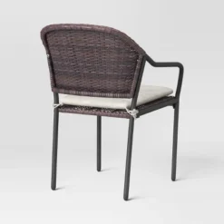 3pc Wicker Bistro Set With Cushions - Dark Brown - Room Essentials™ -RSH Decor Store GUEST 6c91a52d 24e8 4e7b bca7 7f03e76fb207