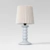 Mini Stick Table Lamp With Pleated Shade - Room Essentials™