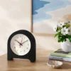 6" Arch Table Clock Black - Room Essentials™