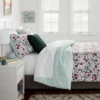 Microfiber Reversible Floral Print Comforter Light Purple/Mint Green - Room Essentials™ -RSH Decor Store GUEST 7beae34a 62c7 48ee abcf 694efcee35df