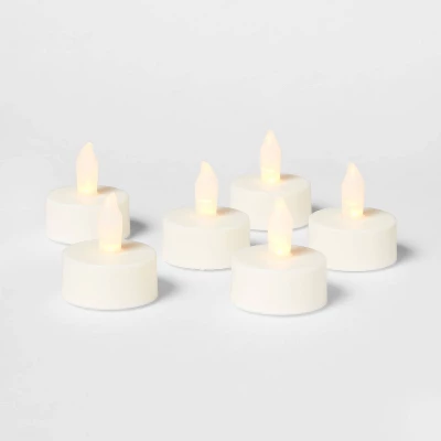 24ct Twist-Flame LED Tealight Candles (Cream) - Room Essentials™ 4 24ct Twist-Flame LED Tealight Candles (Cream) - Room Essentials™ - Image 2