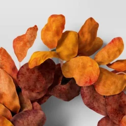 Orange Leaf Fall Mini Wreath - Room Essentials™ -RSH Decor Store GUEST 89929a43 9e08 4153 a866 3965b5ba7685