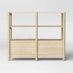 32" Scandi Small Bookcase With Storage Drawers Natural - Room Essentials™ -RSH Decor Store GUEST 8dc80f70 9144 4e31 951e 0709a4006fb5