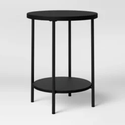 Wood And Metal Round End Table - Room Essentials™ -RSH Decor Store GUEST 8fbadf3b 2739 4880 ac3b 1fda1aeb285d