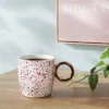 13oz Stoneware Spatter Print Mug Ruby Pink - Room Essentials™ -RSH Decor Store GUEST 9a57a33f 7bde 4d14 99e0 774b51a89755