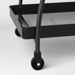 Metal Mesh Rolling Bar Outdoor Serving Cart Black - Room Essentials™ -RSH Decor Store GUEST 9ad36d33 d1a5 40d3 9dce 60975635070e