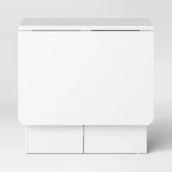 Drop Leaf Dining Table With Storage Shelves White - Room Essentials™ -RSH Decor Store GUEST a2c4d422 bcb3 4f7f bc17 4c9ebd4a053a