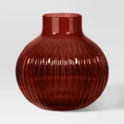 Ribbed Round Vase - Room Essentials™ -RSH Decor Store GUEST a55a83e1 c829 4f43 ba8e 9073dceeefc8