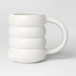 14oz Stoneware Artisan Mug White - Room Essentials™ -RSH Decor Store GUEST aa607789 90a1 4ed1 90ca 9b3c9d0318b9