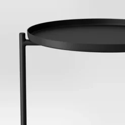 Metal Small Side Table With Shelf Black - Room Essentials™ -RSH Decor Store GUEST aac533cd 4779 4254 a58e 2efe73c54897