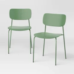 Set Of 2 Molded Plastic With Metal Base Dining Chair - Room Essentials™ 13 Set Of 2 Molded Plastic With Metal Base Dining Chair - Room Essentials™ -RSH Decor Store GUEST ad78a48c 3238 4b2d a265 ea5597ad9db2