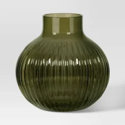 Ribbed Round Vase - Room Essentials™ -RSH Decor Store GUEST b14cdfae 2db0 4c8c 9f2c 1e57e80c1a4c