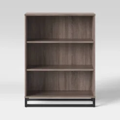 Mixed Material 3 Shelf Bookcase - Room Essentials™ -RSH Decor Store GUEST b437e40e ab40 4a04 8e12 b9c7014eab0e