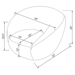 Swivel Accent Chair - Room Essentials™ -RSH Decor Store GUEST ba44349c 1ec8 4fc6 a351 c93a6f2267d2