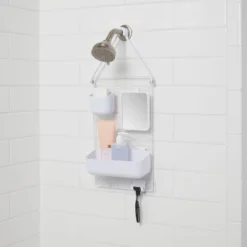 Adjustable Shower Caddy White - Room Essentials™