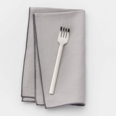 Squared Straight Fork - Room Essentials™: Stainless Steel Silverware, Reusable Flatware, Dishwasher-Safe, 7.87" 3 Squared Straight Fork - Room Essentials™: Stainless Steel Silverware, Reusable Flatware, Dishwasher-Safe, 7.87"