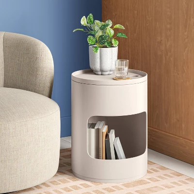 Stacking Dorm Side Table With Lid - Room Essentials™ 3 Stacking Dorm Side Table With Lid - Room Essentials™
