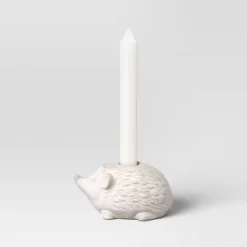 Ceramic Hedgehog Taper Candle Holder - Room Essentials™ -RSH Decor Store GUEST ca3d19be bbe4 4eb3 9e05 1fa31ee46ba8