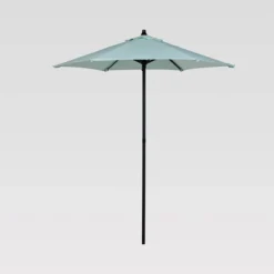 6' Round Outdoor Patio Market Umbrella With Black Pole - Room Essentials™ -RSH Decor Store GUEST cb1c716e 1996 4d1f 9d0c 954cb1ffd10d