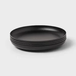 4pk Small Metal Plates Candle Holders Black - Room Essentials™: Iron Candlestick Set For Modern Decor -RSH Decor Store GUEST d2aaa9fa 21e8 484c b244 4b36ef58b753