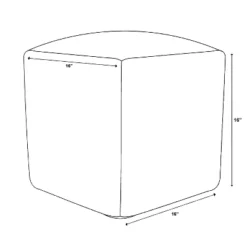 Ribbed Pouf Ottoman Cream - Room Essentials™ -RSH Decor Store GUEST d9943ebf 8139 47d2 8a96 178833bca65f