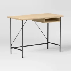 Wood And Metal Writing Desk With Storage - Room Essentials -RSH Decor Store GUEST e09ada3d 995f 4d13 ae7c ca357a507074