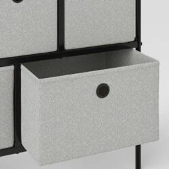 36" Wide Fabric Bin 5 Dresser Black Frame - Room Essentials™ -RSH Decor Store GUEST e592ca9a d53a 447c 8b7b b19d43e33a2d