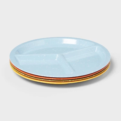 4pk Divided Plates - Room Essentials™ 4 4pk Divided Plates - Room Essentials™ - Image 2