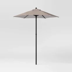 6' Round Outdoor Patio Market Umbrella With Black Pole - Room Essentials™ -RSH Decor Store GUEST f96d8959 f4b0 4de5 8f6c 596eaa8aa81c