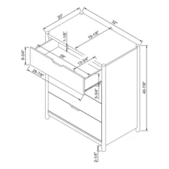 Scandi 4 Drawer Dresser Natural - Room Essentials™ -RSH Decor Store GUEST fb3829c0 d6a6 4c04 ad92 0e900b273420