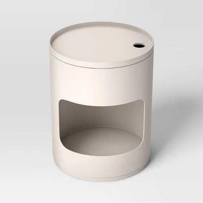 Stacking Dorm Side Table With Lid - Room Essentials™ 4 Stacking Dorm Side Table With Lid - Room Essentials™ - Image 2